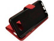 Red book case with internal support for Samsung Galaxy S8, G950